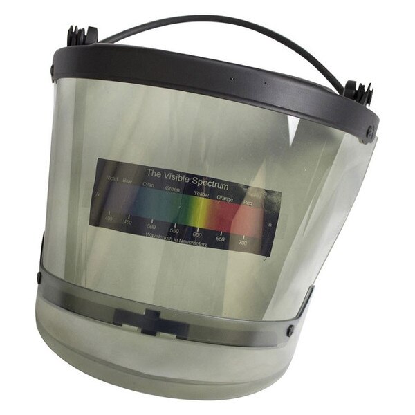 20 Cal PureView Faceshield with Hard Hat White